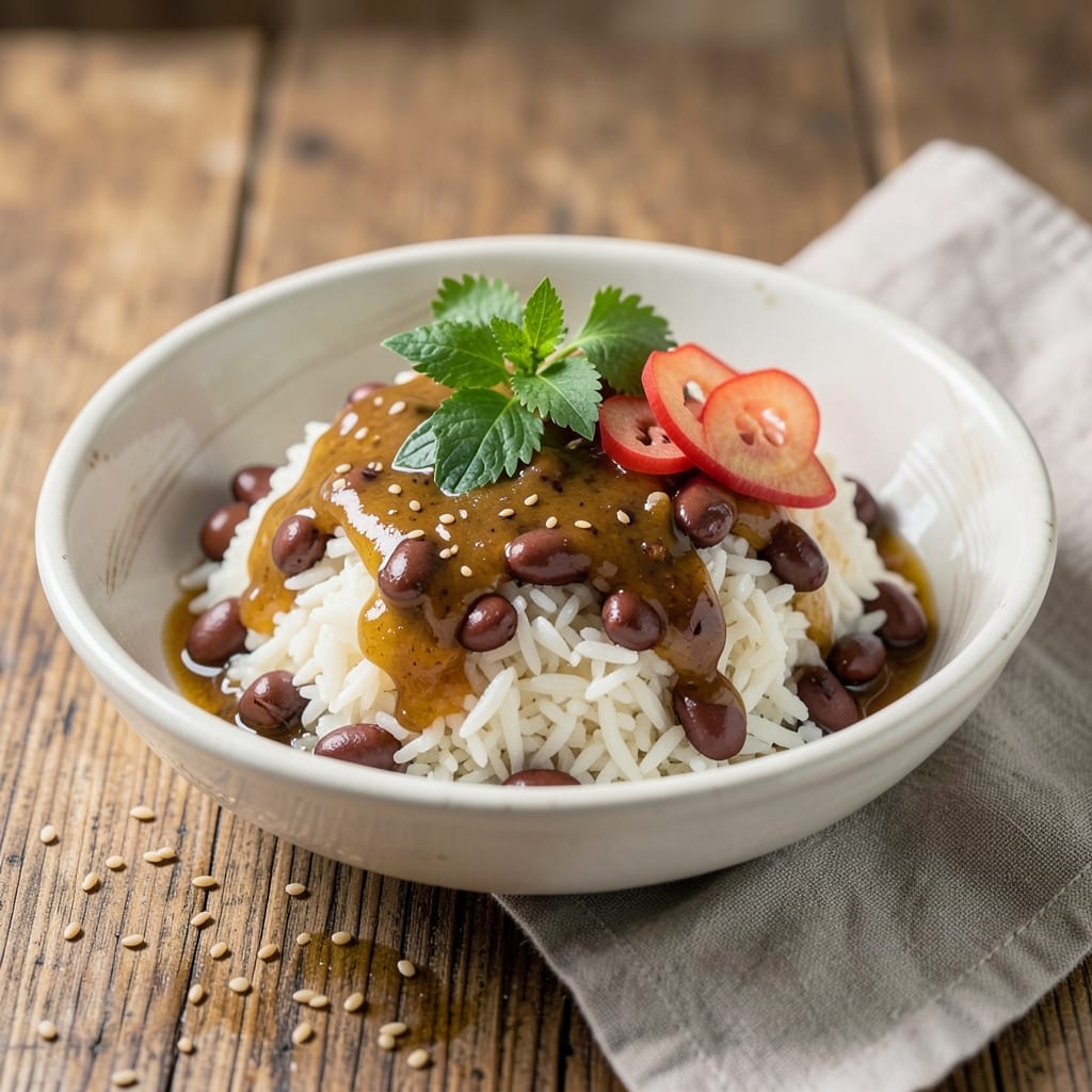 Adzuki Beans and Rice Recipe: Sweet-Savory Japanese-Style One-Pot