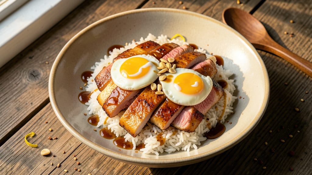Chicken, Egg, and Rice Bowl Recipe: Protein-Packed One-Pan Harmony