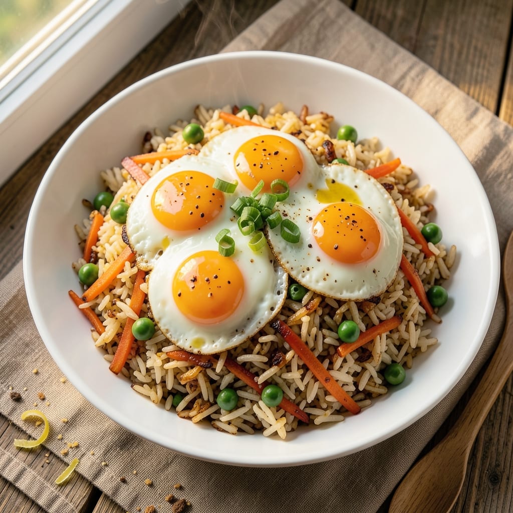 Airfryer Fried Rice Recipe: Crispy Edges, Fluffy Grains, One-Pan Magic
