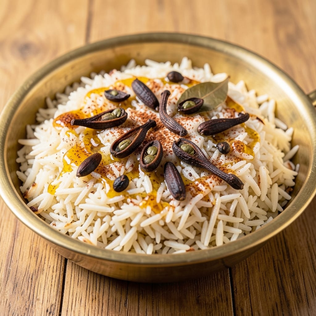 Afghan Basmati Rice Recipe: Fragrant Saffron and Toasted Cardamom Blend