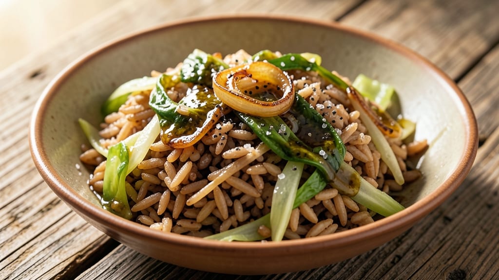 Brown Rice and Cabbage Recipe: Nutty-Grain and Crunchy Veggie Harmony