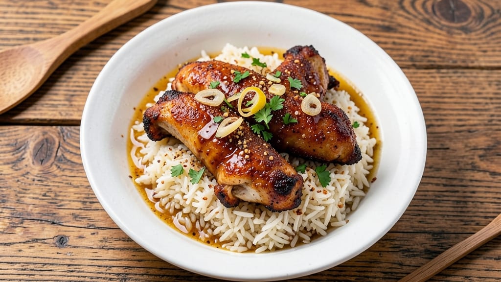 Chicken Rice Bowl KFC Recipe: Smoky-Spiced Chicken and Buttery Rice in One Pan