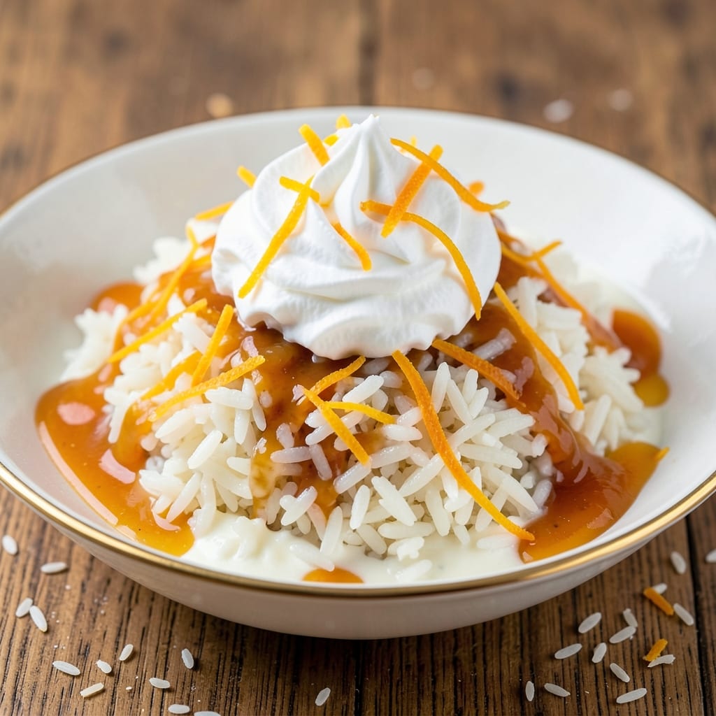Ambrosia Creamed Rice Recipe: Vanilla-Orange Zest Brightness in Every Grain