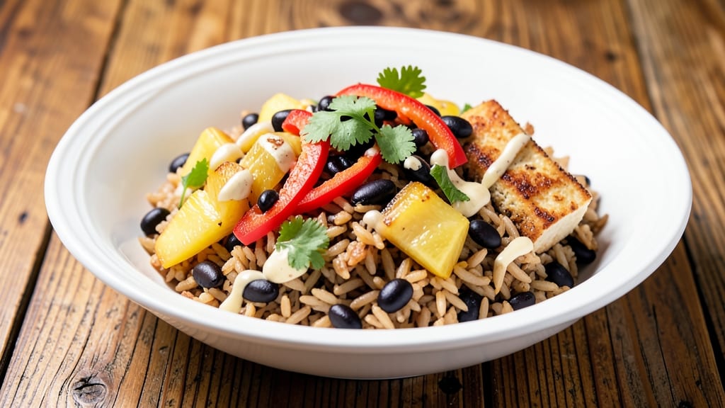 Brown Rice and Pineapple Recipe: Tropical Sweet and Savory Stir-Fry Fusion