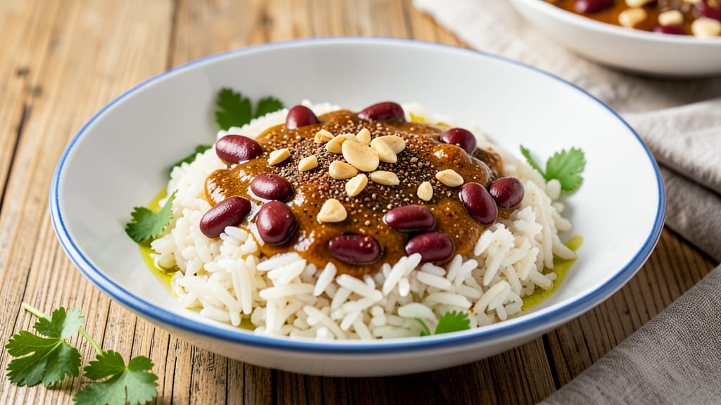 Canned Red Beans and Rice Recipe No Meat: Smoky Garlic and Cumin One-Pot Magic