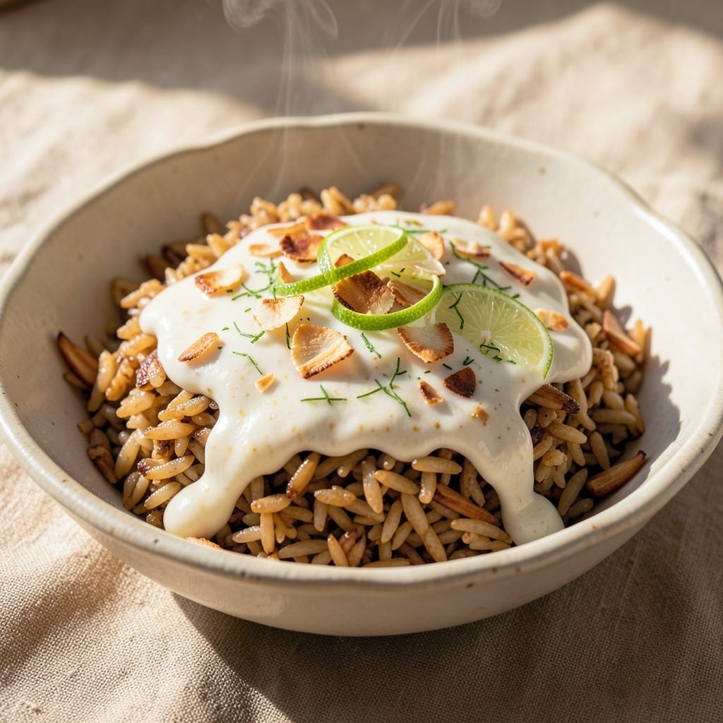 Aloha Rice Recipe: Tropical Coconut-Lime Fragrance in One Pot