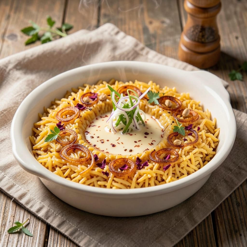 Arabic Saffron Rice Recipe: Golden Threads Infused With Cardamom Heat