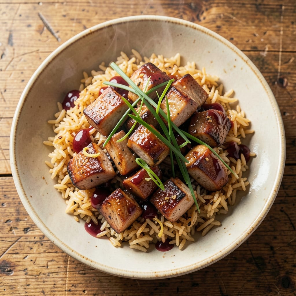 Apple Cider Vinegar Rice Recipe: Tangy Braised Pork and Fragrant Grains