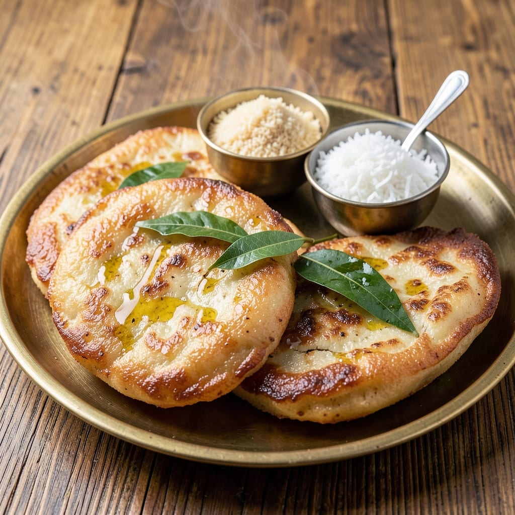 Appam Recipe With Idli Rice: Lacy Coconut Pancakes in 15 Minutes