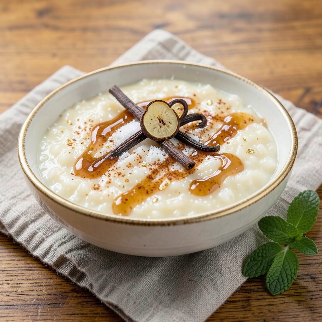 5-Star Rice Pudding Recipe: Vanilla-Infused Creaminess With Toasted Cinnamon Crunch