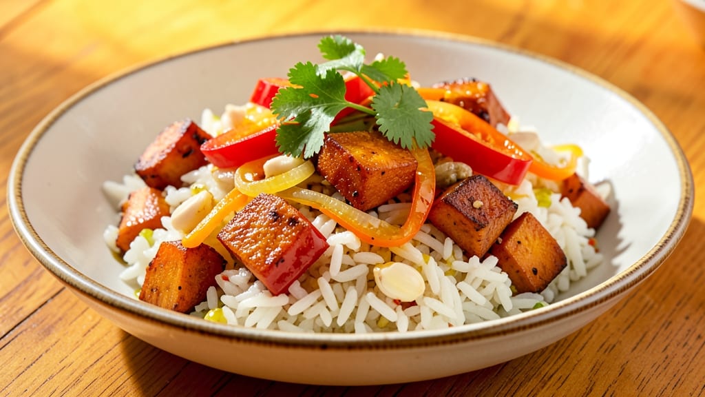 Caribbean Vegetable Rice Recipe: Bold Spice and Herb Harmony in One Pot
