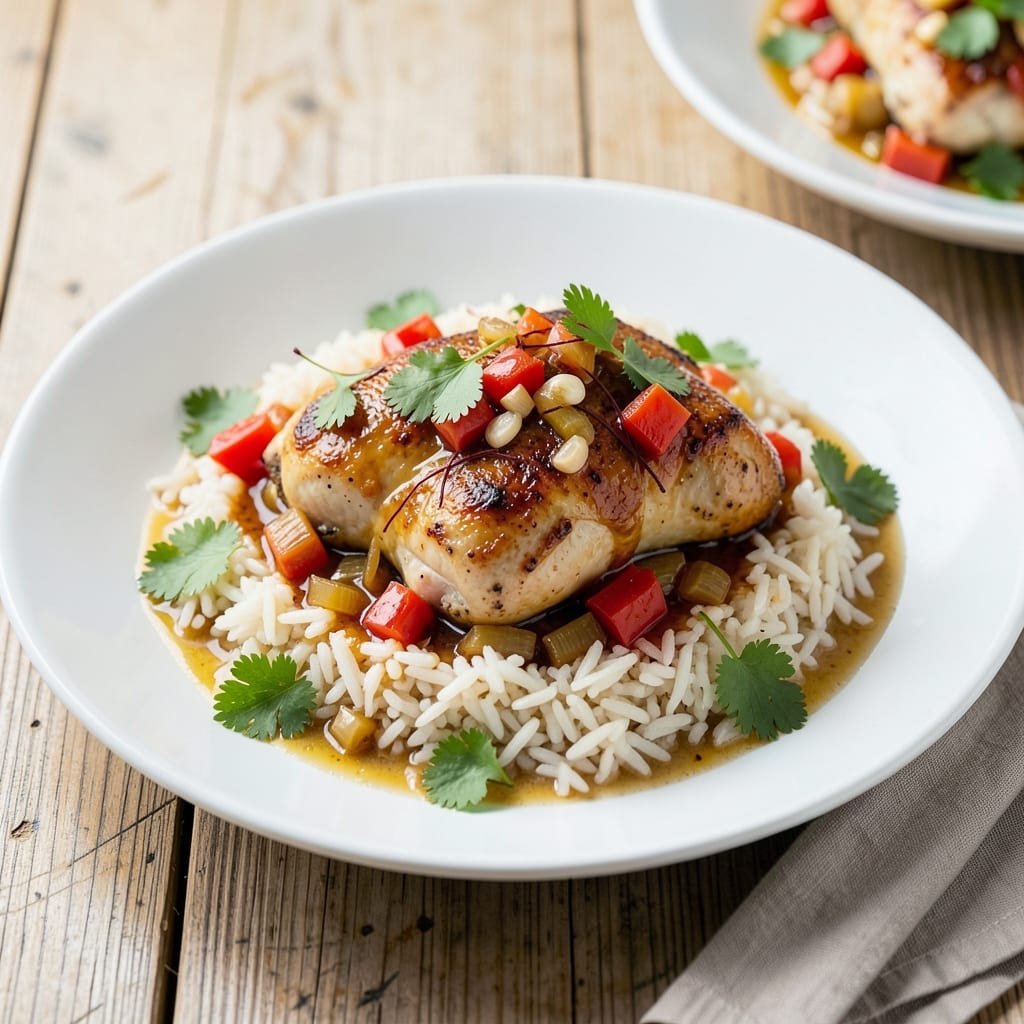 Arroz Con Pollo Chicken And Rice Recipe: One-Pot Latin Comfort with Saffron-Kissed Grains