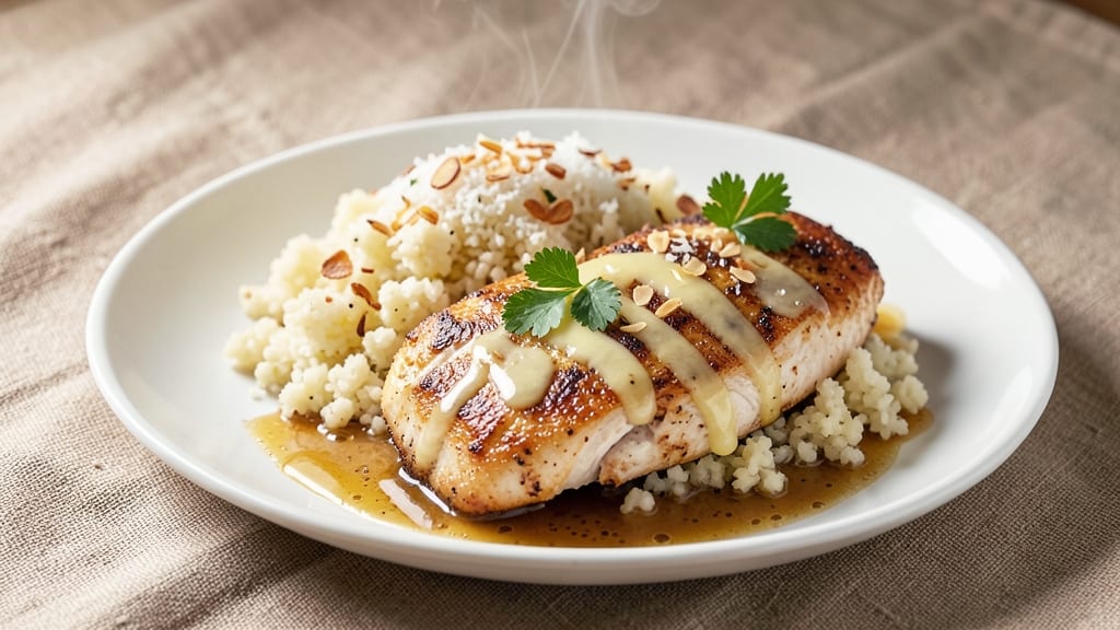 Chicken Scampi with Garlic Parmesan Rice Weight Watchers Recipe: Weight Watchers-Friendly One-Pan Feast