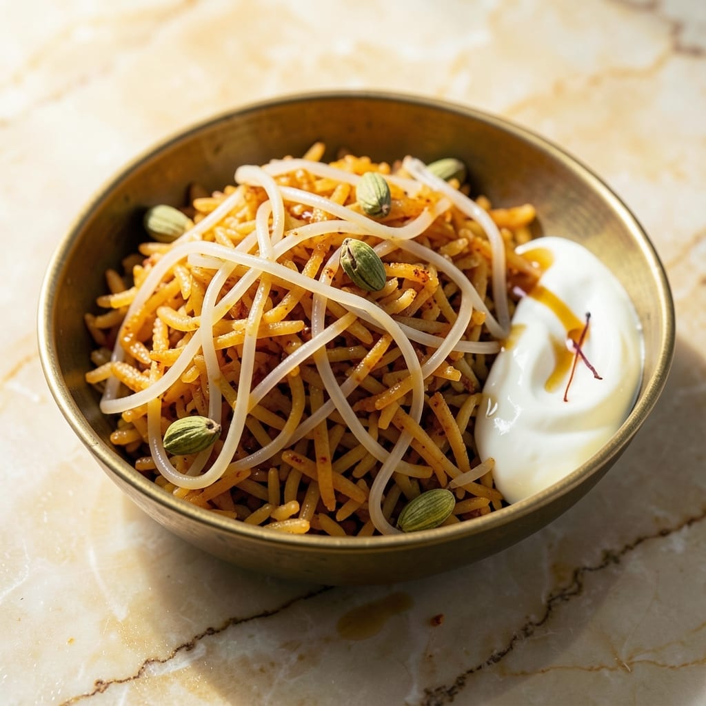 Anil Rice Semiya Recipe: Golden Saffron Threads With Toasted Cardamom Crunch