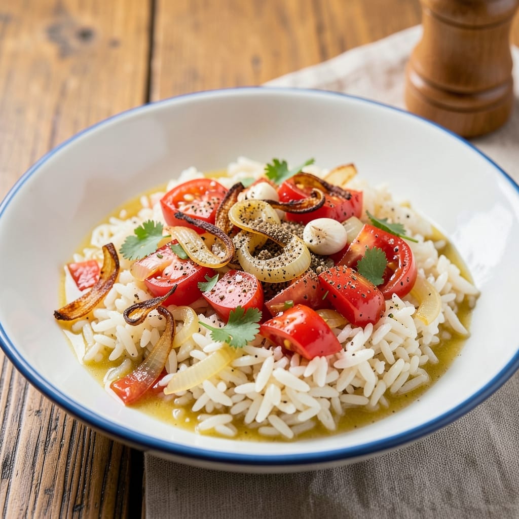 Aaron Sanchez's Rice Recipe: Smoky Cumin and Charred Tomato One-Pot Magic