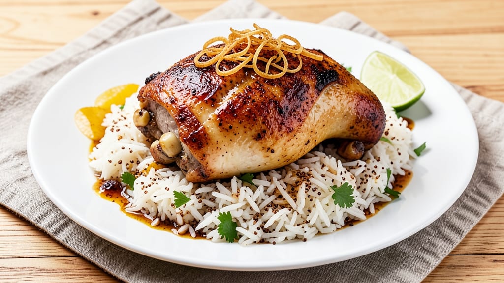 Chicken Over Rice Recipe Halal Guys: Smoky Cumin and Lime Crunch in One Pan