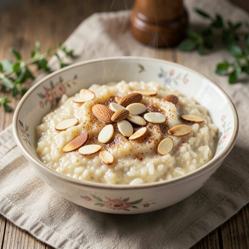 Almond Rice Pudding Recipe: Nutty Toasted Crunch With Creamy Vanilla Swirls