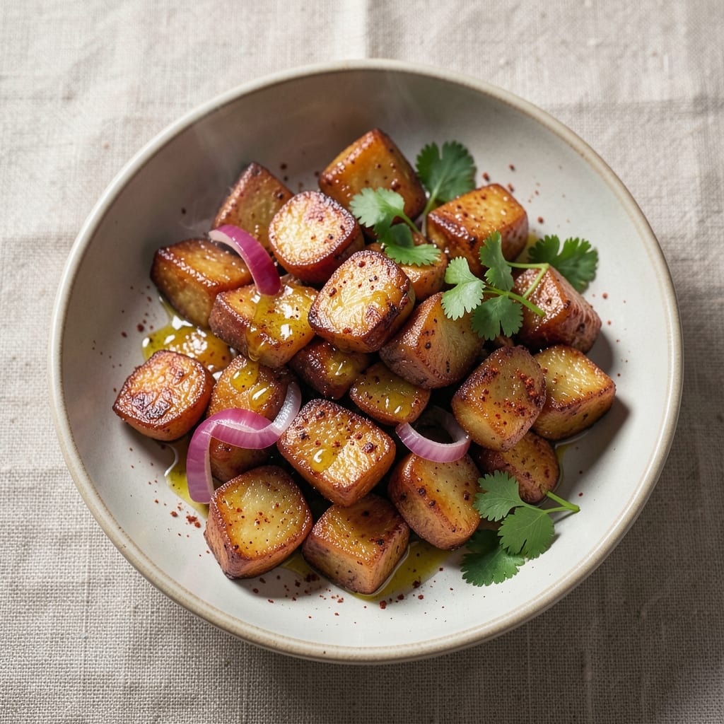 Aloo Fry Recipe for Rice: Spiced Potato Crunch With Zero Mushy Bites