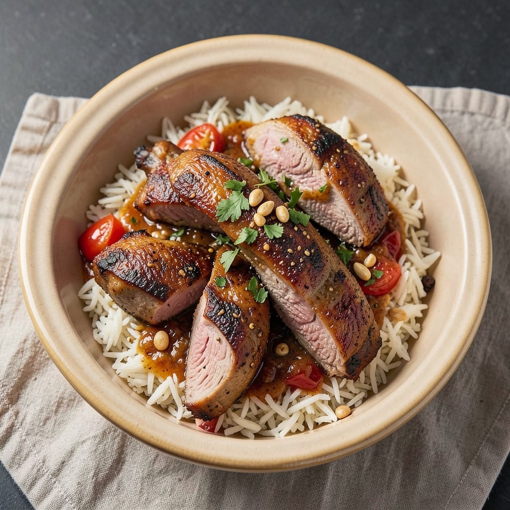 Arabic Lamb and Rice Recipe: Spiced Golden Grains and Fall-Off-Bone Tender Meat
