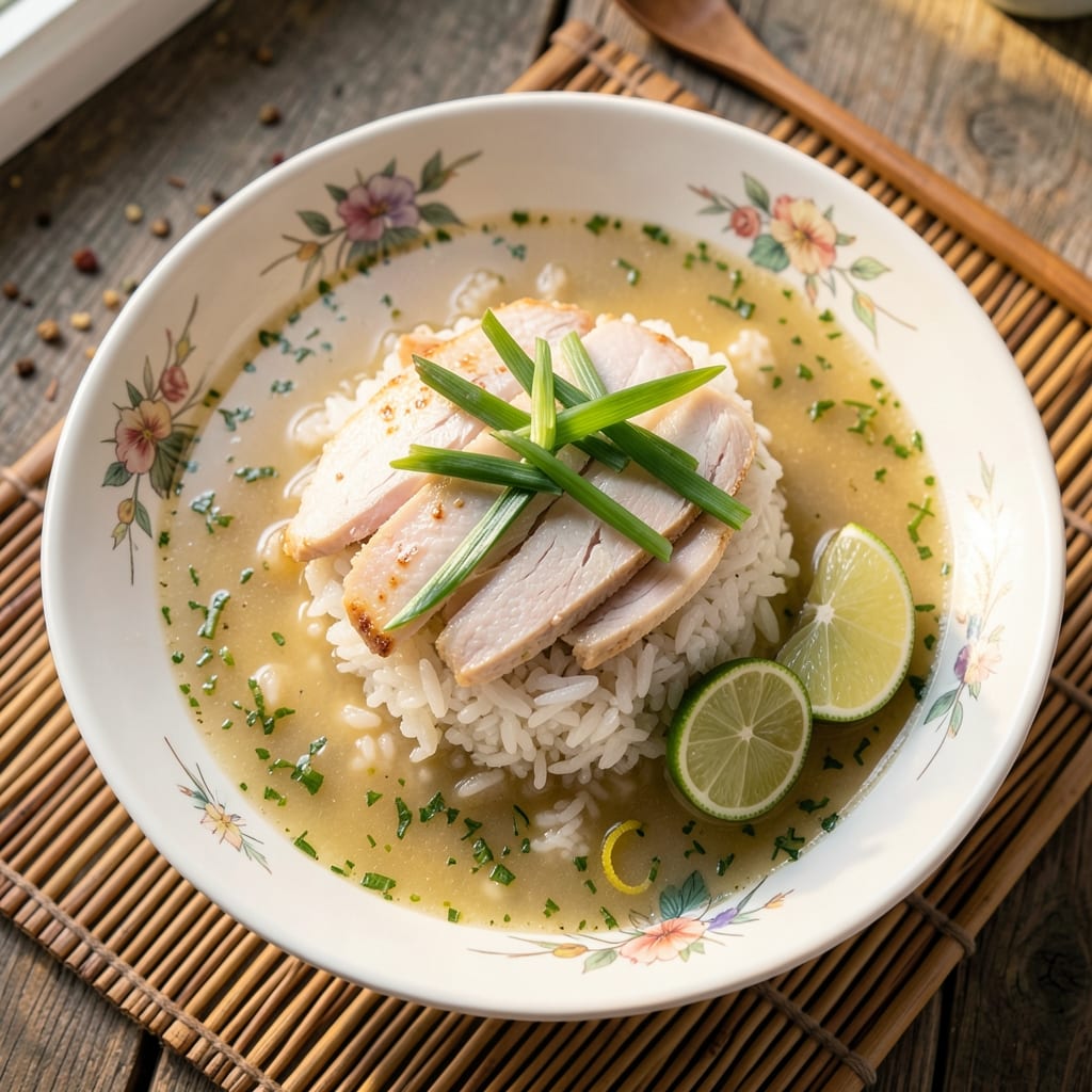Asian Rice Soup Recipe: Fragrant Ginger-Lime Infusion in 25 Minutes