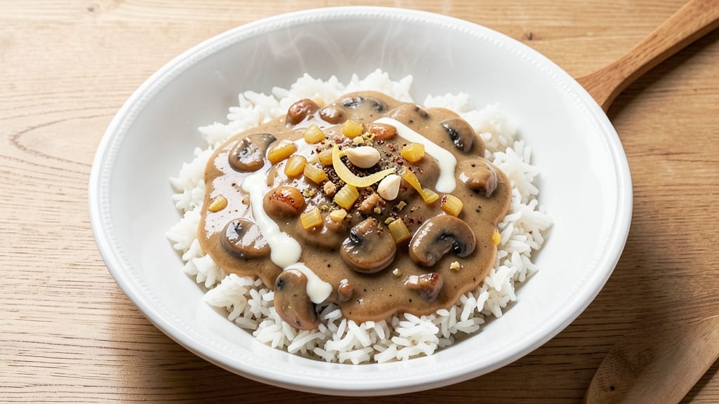 Campbell's Mushroom Soup and Rice Recipe: One-Pan Creamy Crunch Combo
