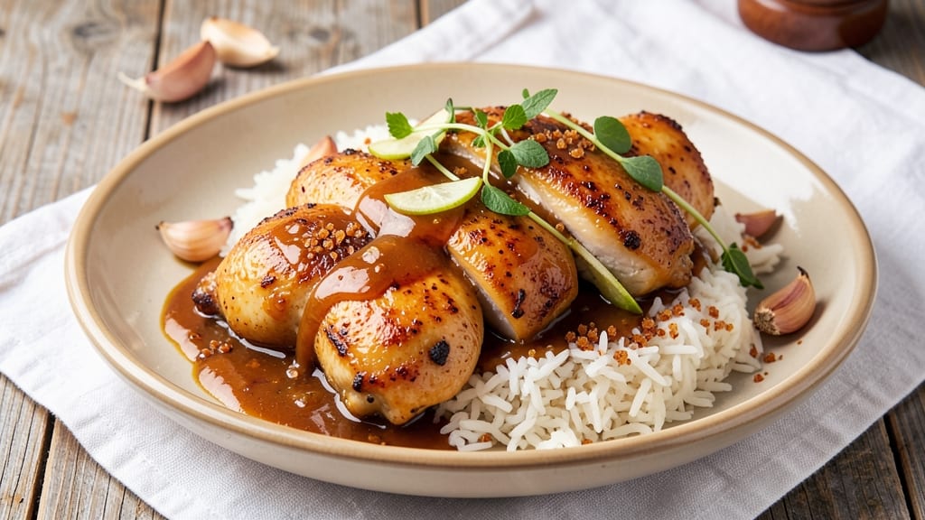 Chicken Adobo Recipe with Rice Vinegar: Tangy-Sour Balance That Rivals Filipino Eateries