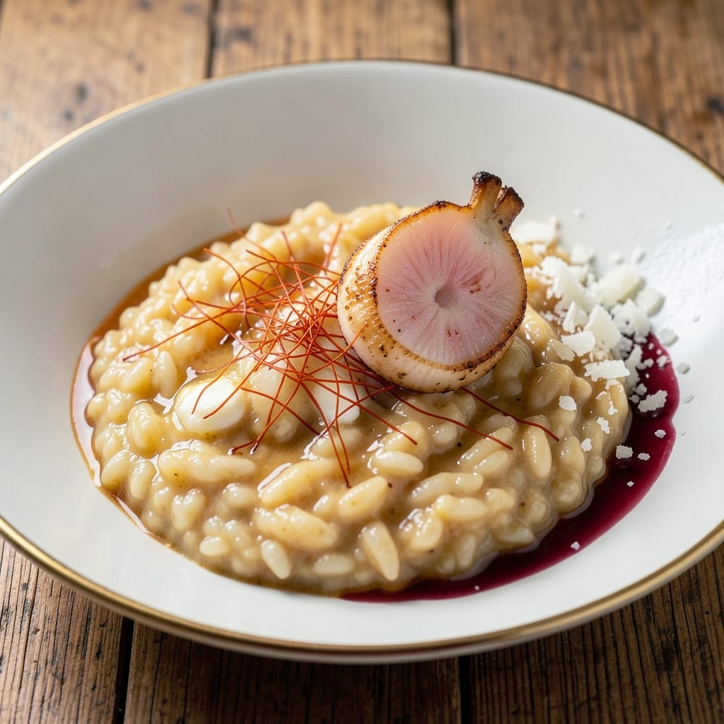Aborio Rice Recipe: Saffron-Infused Risotto with Golden Threads
