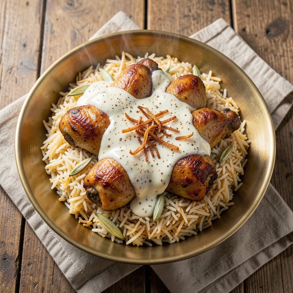 Afghani Chicken and Rice Recipe: Fragrant Saffron and Cardamom One-Pot Harmony