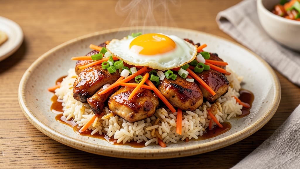 Chicken Fried Rice Recipe with Soy Sauce: Savory Umami Bomb in One Pan