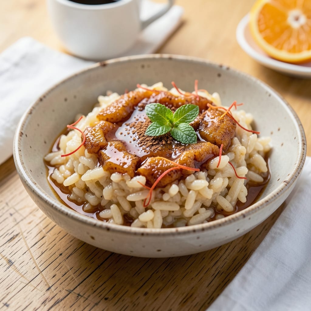 Arroz Doce Portuguese Sweet Rice Recipe: Cinnamon-Infused Creaminess With Almond Topping