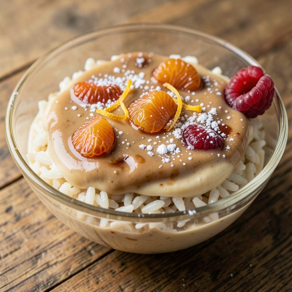 Ambrosia Rice Pudding Recipe: Vanilla-Orange Creaminess With Toasted Coconut Crunch