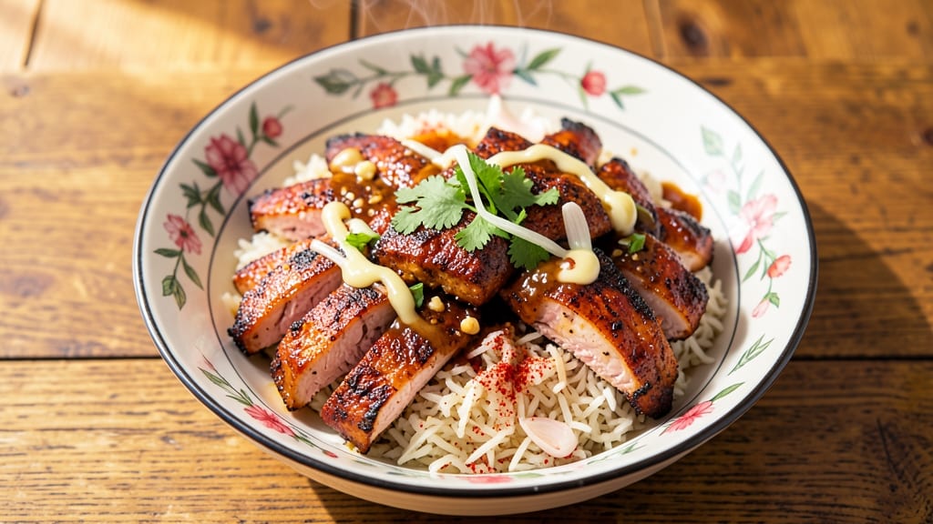 Chicken Tandoori Rice Recipe: Smoky Yogurt-Marinated Chicken Over Fragrant Basmati