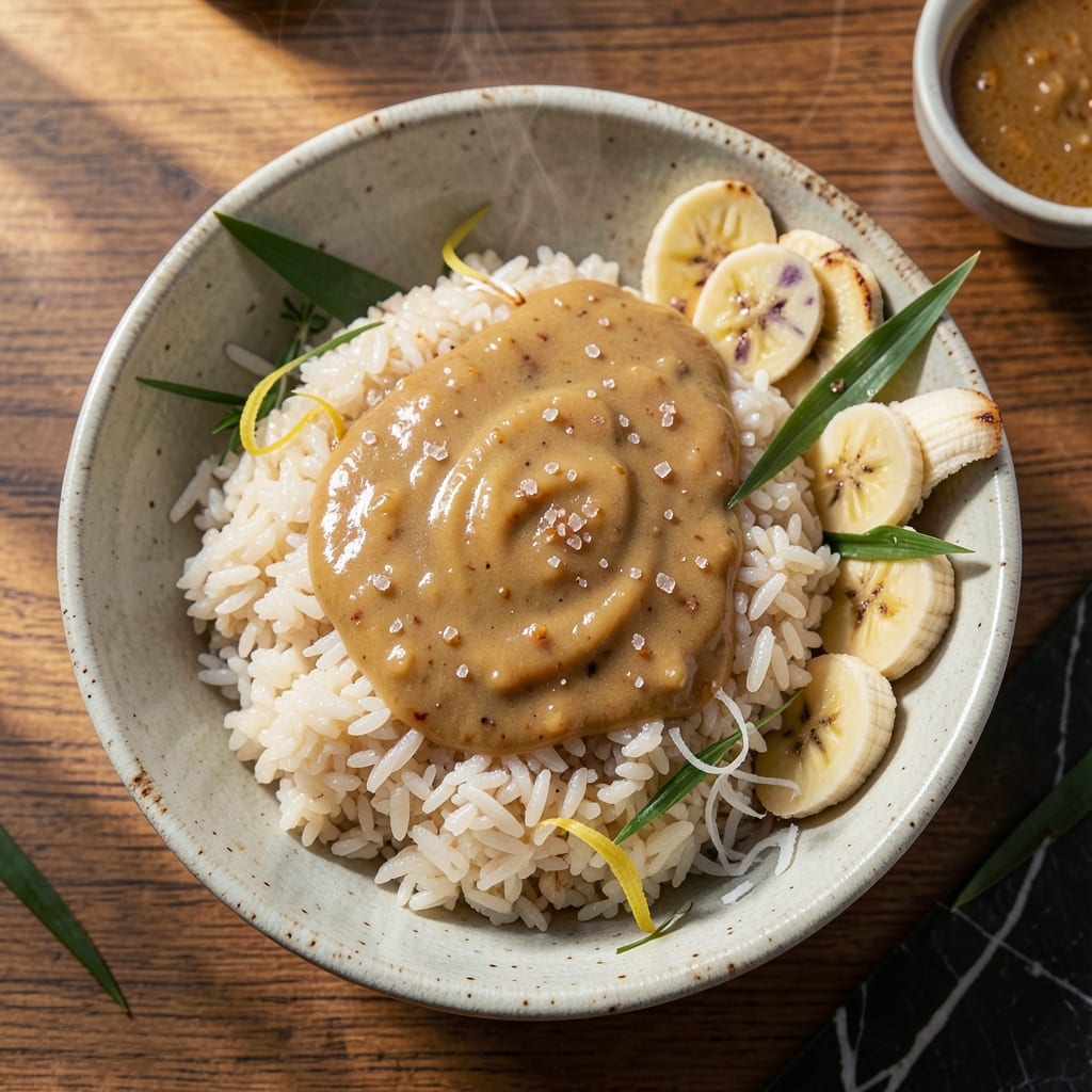 Asian Sticky Rice Dessert Recipe: Coconut-Kissed Caramelized Sweetness