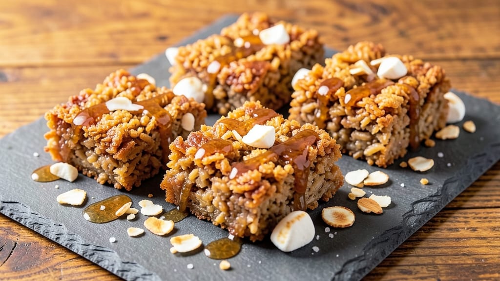 Brown Rice Crispy Treats Recipe: Crunchy Coating and Chewy Centers