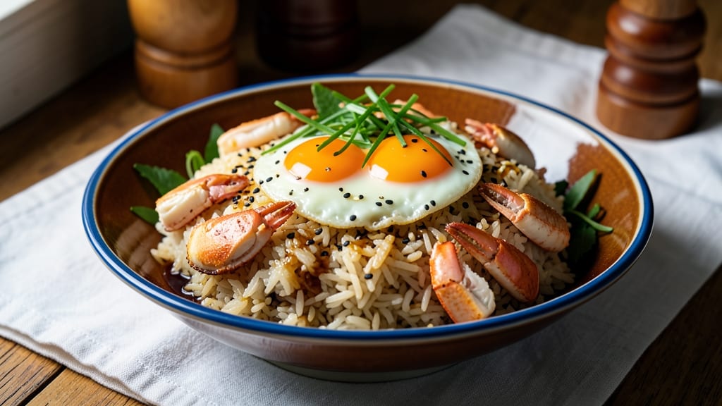 Chinese Crab Fried Rice Recipe: Wok-Tossed Luxury With Sweet Crab and Egg Ribbons