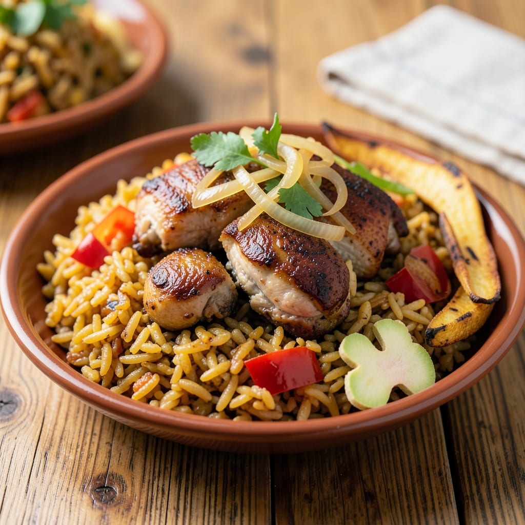 African Jollof Rice and Chicken Recipe: Spice-Infused One-Pot Masterpiece