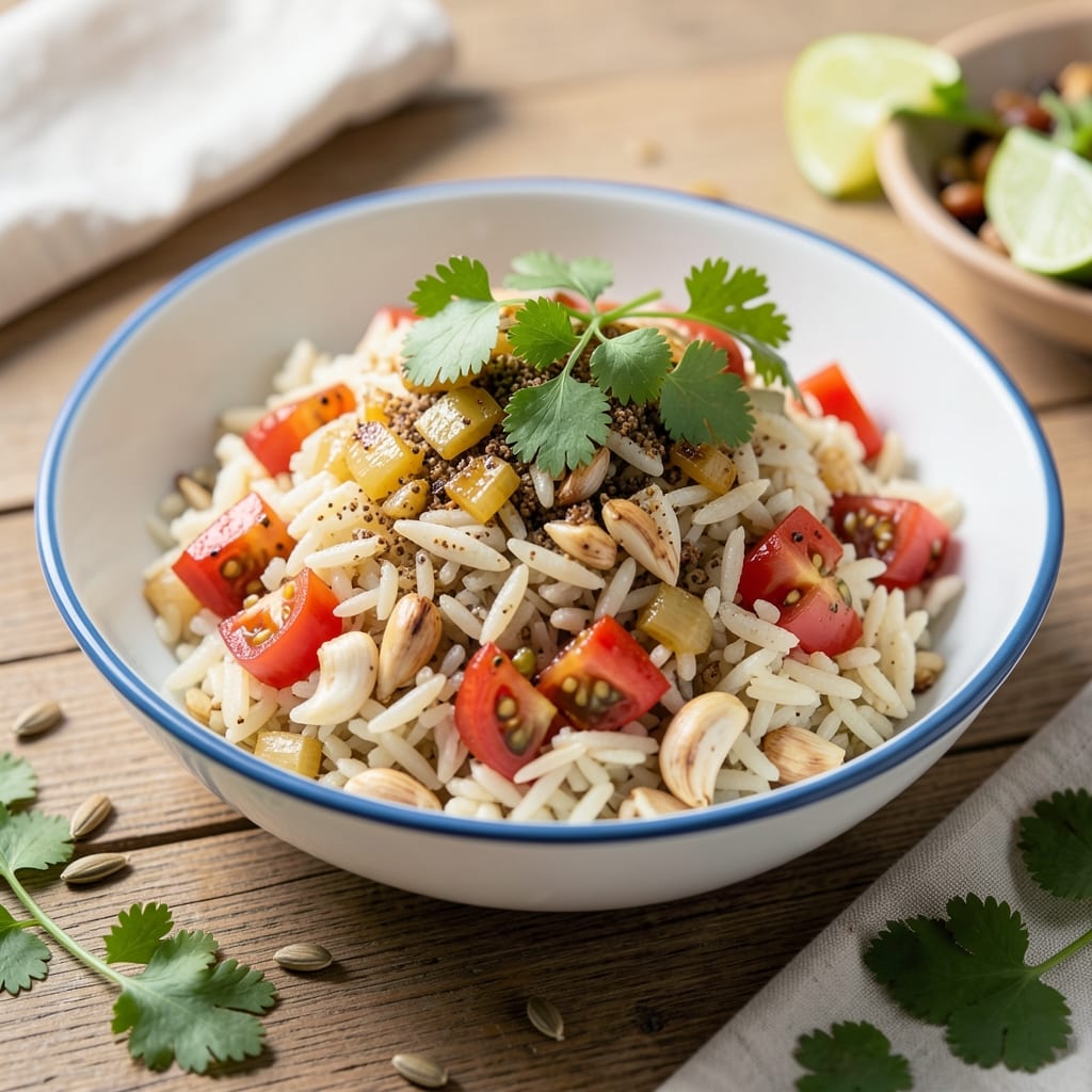 5 Star Mexican Rice Recipe: Saffron-Infused Aromatics and Charred Tomato Depth