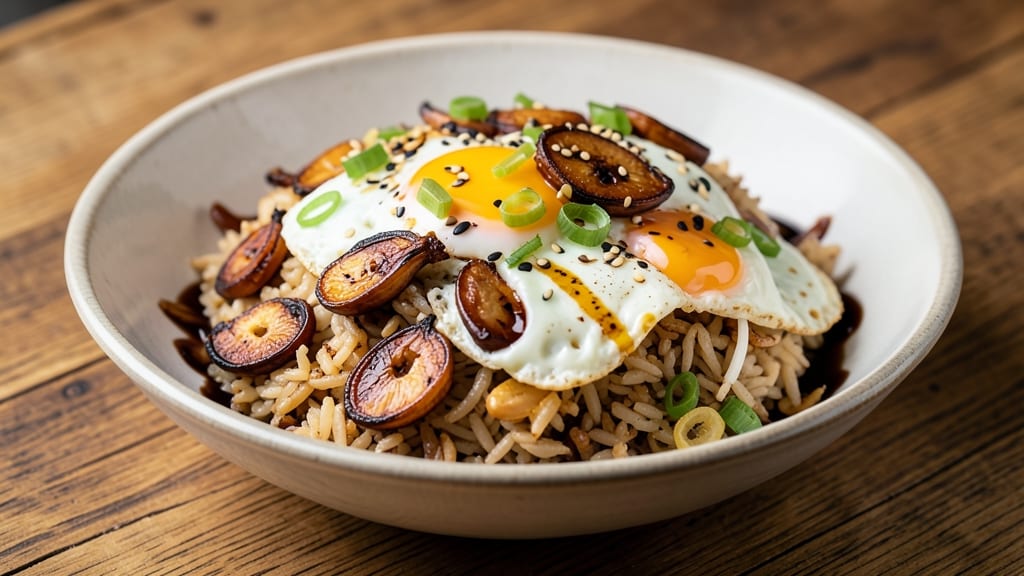 Burnt Garlic Fried Rice Recipe: Smoky Char and Savory Umami Crunch