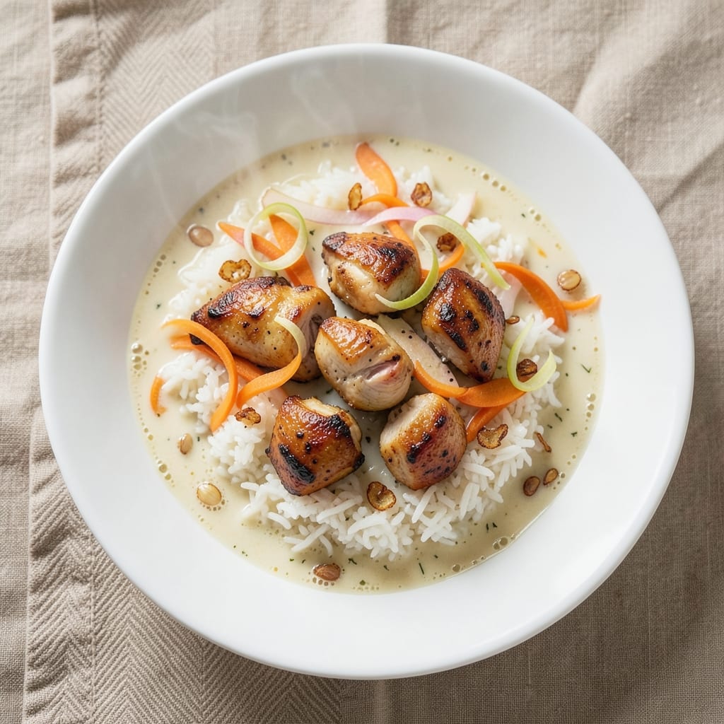 Arroz Caldo Rice Cooker Recipe: Silky Coconut Ginger Comfort in One Pot