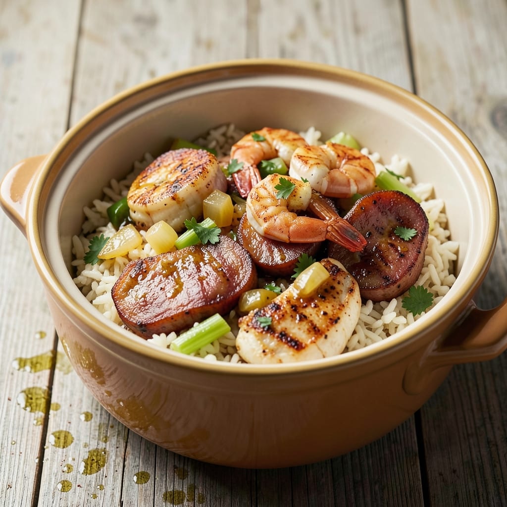 Aroma Rice Cooker Jambalaya Recipe: One-Pot Cajun Spice Harmony