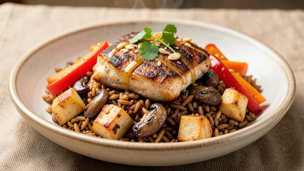 Brown Fried Rice Recipe Healthy: Lightened-Up Wok Crunch With Lean Protein