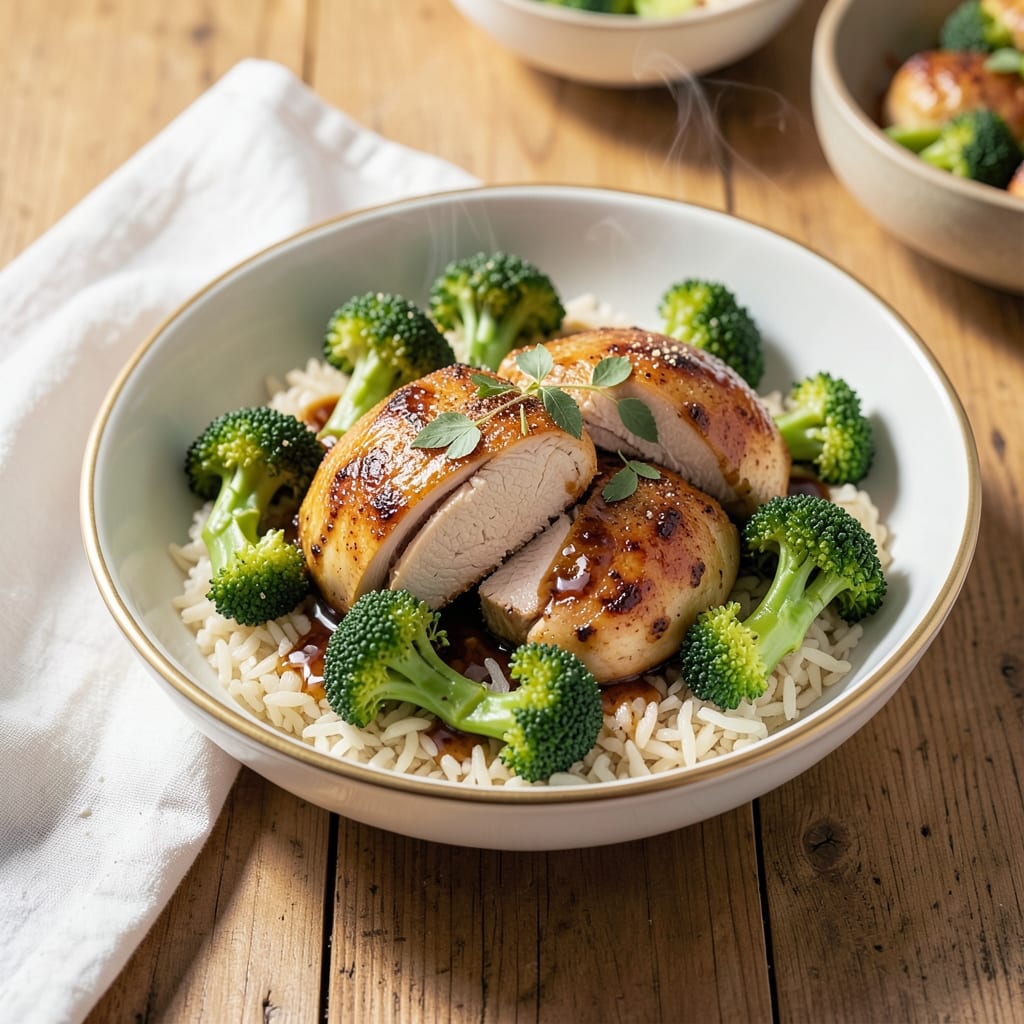 5 Ingredient Chicken and Broccoli Recipe with Rice: One-Pan Protein-Packed Dinner