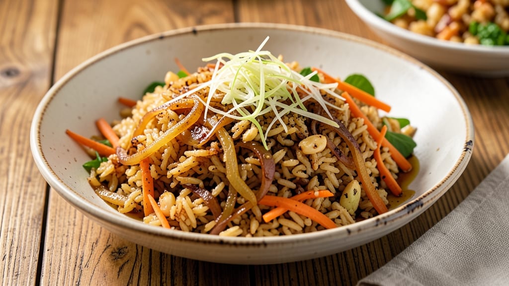 Chinese Fried Rice Recipe No Egg: Wok-Tossed Crunch With Veggie-Packed Flavor