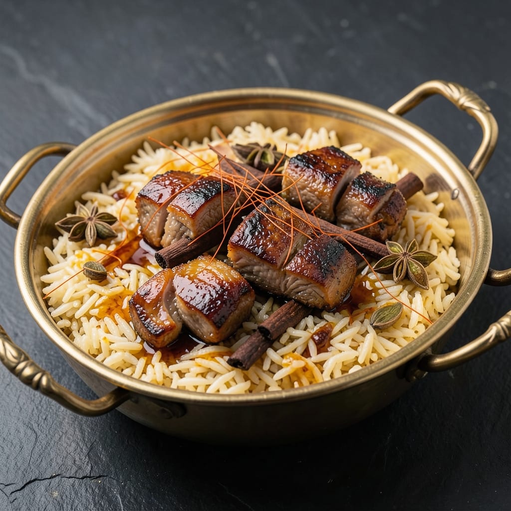Arabic Mandi Rice Recipe: Fragrant Saffron and Lamb One-Pot Magic
