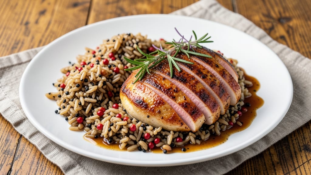 Chicken, Brown Rice, and Quinoa Recipe: Protein-Packed One-Pan Balance