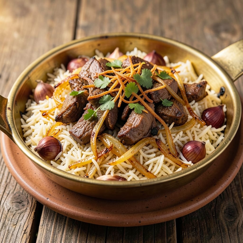 Afghani Pulao Rice Recipe: Fragrant Saffron and Cardamom Infusion
