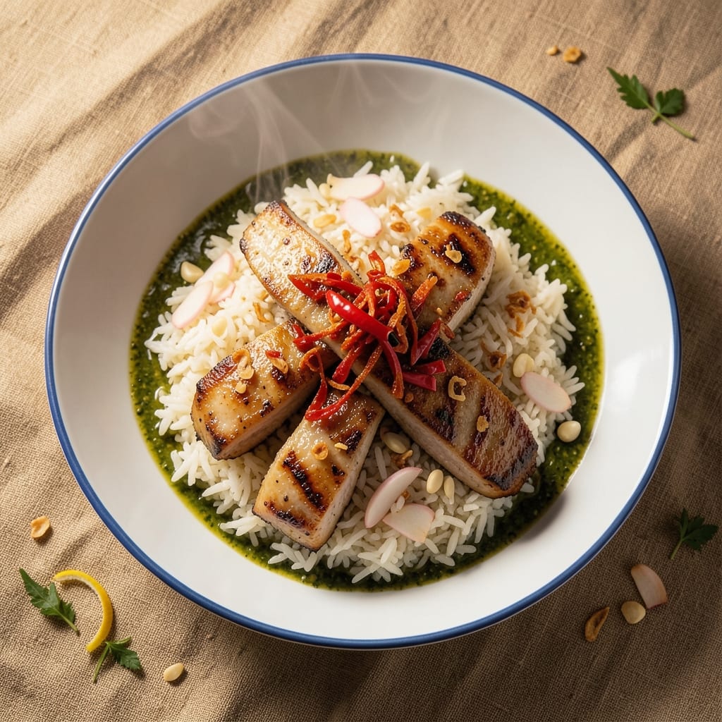 Asian Pork Chops and Rice Recipe: Wok-Seared Sweet Chili Crisp in One Pan