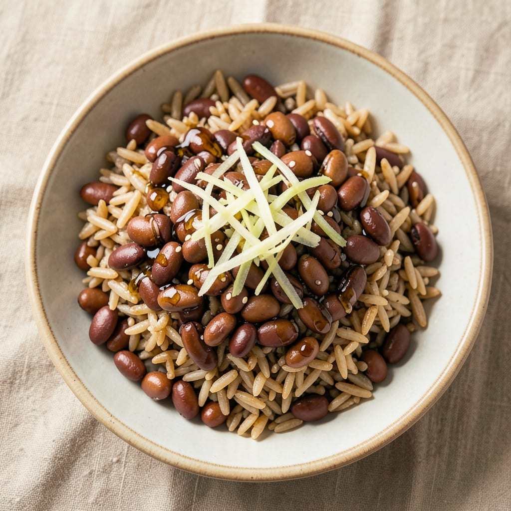 Adzuki Beans and Brown Rice Recipe: Sweet-Savory Protein-Packed Bowl